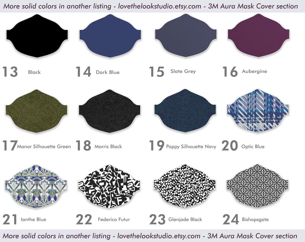 Aura Mask Cover - Bifold Clip